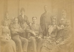 مطربو الجامعة الأصليون الوحيدون في نيو أورلينز ، 1877-1890. بواسطة إدوارد دبليو بوجاردوس