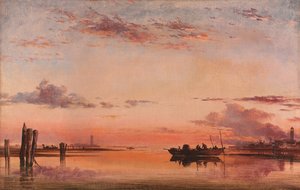 Santa Maria della Salute، البندقية: Evening، بواسطة إدوارد ويليام كوك