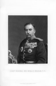 السير جيرالد جراهام ، اللفتنانت جنرال البريطاني ، 1893. بواسطة إدوارد ويليام ستودارت