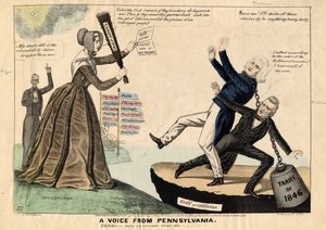 صوت من بنسلفانيا ، نشره HR Robinson ، New York ، 1846 بواسطة إدوارد ويليامز كلاي