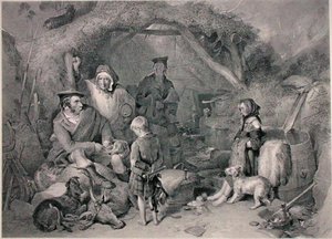 نشر The Highland Whisky Still ، نقش روبرت جريفز ، 1876 (نقش)