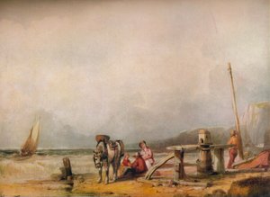 "Seascape"، c1845 بواسطة إدوين آرون بينلي