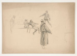 رسم شخصية بواسطة إدوين أوستن أبي