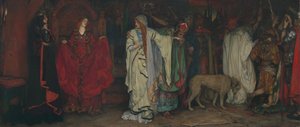 الملك لير ، الفصل الأول ، المشهد الأول ، 1898.