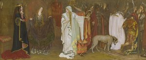 الملك لير ، الفصل الأول ، المشهد الأول ، وداع كورديليا ، 1898