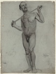 رسم لذكر عارية (رسم استوديو)