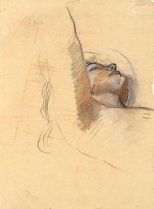 دراسة لروح الضوء - زخرفة جدارية في مبنى الكابيتول الحكومي في هاريسبرج ، بنسلفانيا ، 1902-1911 (أكمله جون سينجر سارجنت) بواسطة إدوين أوستن أبي