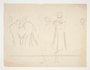 رسم توضيحي غير معروف بواسطة إدوين أوستن أبي