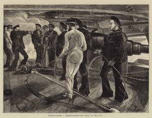 Breech-Loaders v لودر ، لودر ، مسدس حفر في البحرية