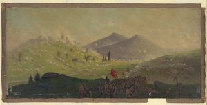 الهجوم على Little Round Top بقيادة الفيلق الخامس بقيادة الجنرال سايكس