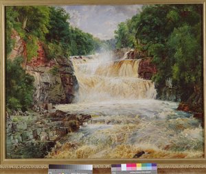 شلالات سوالو ، Bettws-y-Coed ، شمال ويلز ، 1873