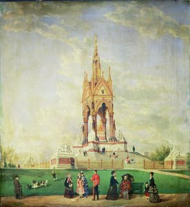 نصب ألبرت التذكاري ، لندن ، 1887