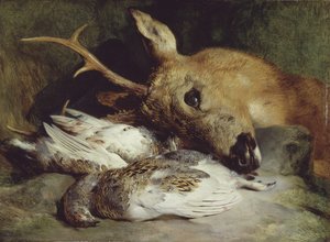 رئيس Roebuck واثنين من Ptarmigan ، ج. 1830.