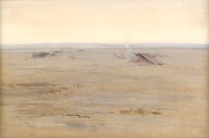 معسكر في الصحراء ، 1914 بواسطة إدوين جون ألكسندر
