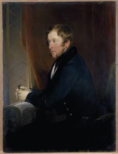 Portrait of William Spencer Cavendish, 6th Duke of Devonshire بواسطة إدوين لاندسير