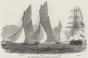 مباراة رويال فيكتوريا لليخوت ريجاتا ، مباراة كأس صاحبة الجلالة بواسطة Edwin Weedon