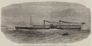 الصالون الجديد - Steamer Iona ، التابع لشركة Messers David Hutcheson and Company ، في غلاسكو