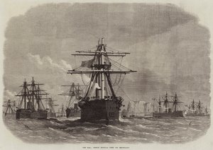 الحرب ، أسطول Ironclad الفرنسي قبالة Heligoland