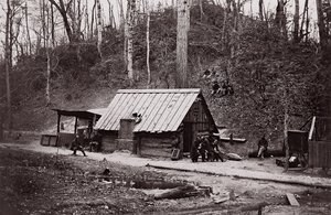 [تم إنشاء محطة اتحاد على نهر جيمس لاستخراج البارود من الكونفدرالية ... ، 1864.