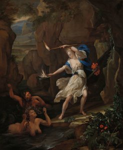 Circe يعاقب Glaucus عن طريق تحويل Scylla إلى وحش Circe Punishing Glaucus عن طريق تحويل Scylla إلى وحش