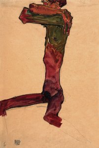ذكر عاري ، 1910.