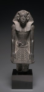 تمثال لأمينمحات الثالث ، c.1859-1814 قبل الميلاد بواسطة الأسرة الثانية عشرة المصرية
