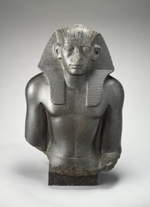 رأس ذكر وجذع تمثال جالس للملك سيزوستريس الثالث؟ مصر بواسطة الأسرة المصرية الثالثة عشر