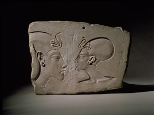 لوحة ويلبور ، من العمارنة الحديثة ، المملكة الحديثة (الحجر الجيري)