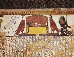 Egypt, Luxor, Ancient Thebes, Valley of Queens, Tomb of Nerfertari بواسطة الأسرة المصرية التاسعة عشرة