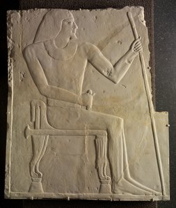 نقش جالس نيانكنسوت ، من سقارة ، c.2311-2281 قبل الميلاد بواسطة الأسرة المصرية السادسة