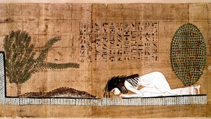 الأنتيكيت المصري: ممثل بائد يعبد التمساح ، رمز الفكوندايت. بردية من كتاب الموتى. القاهرة ، المتحف المصري - مصر القديمة: متوفى يعبد التمساح ، رمز الخصوبة. بردية من كتاب الموتى. بواسطة مصري مصري