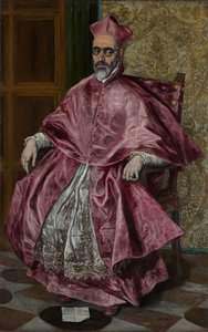 الكاردينال فرناندو نينيو دي جيفارا 1541-1609 ، كاليفورنيا. 1600. بواسطة إل جريكو
