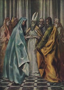 ماريا فيرلوبنيس ، خطوبة العذراء ، c1600-1614 ، 1938 بواسطة إل جريكو