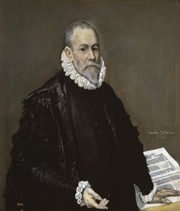 صورة الطبيب ، 1582-1585 بواسطة إل جريكو
