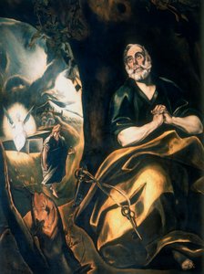 سانت بيترز دموع ، c1561-1614 بواسطة إل جريكو