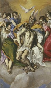 الثالوث المقدس ، 1579 بواسطة El Greco