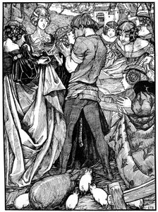 الأميرة و Swineherd ، 1898.