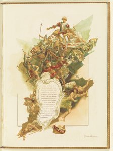 برنامج باليه لا بيرل لماريوس بيتيبا وريكاردو دريغو ، 1896.