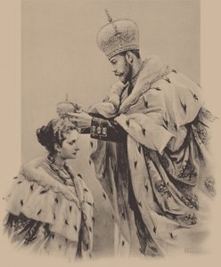تتويج الإمبراطورة ألكسندرا فيورودوفنا 1899