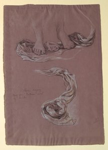 رسم، دراسة الأقمشة "فورتشن"، حوالي 1877