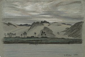 من 30 رسومات من رحلة النيل ، العدد 19
