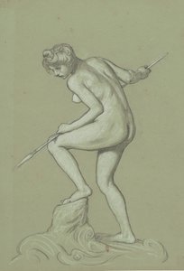 فتاة سبرينج دولفين ، ح. 1900. بواسطة اليهو فيدر