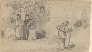 الابن والحمار ، ج. 1859. بواسطة اليهو فيدر