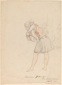 الدراسة بعد Gozzoli ، 1858. بواسطة اليهو فيدر