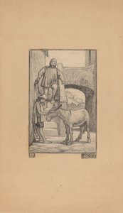 الابن والحمار 1863. بواسطة اليهو فيدر