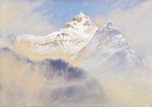 منظر الجبل: Terglon Alps يُرى من بالقرب من Lengenfeld Carniola ، النمسا