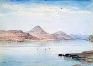 على النيل ، جبل المودي ، النوبة ، 1861