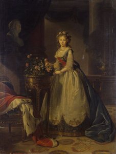 صورة الإمبراطورة إليزابيث أليكسييفنا ، الأميرة لويز من بادن 1779-1826 ، 1795 بواسطة إليزابيث لويز فيجي ليبرون