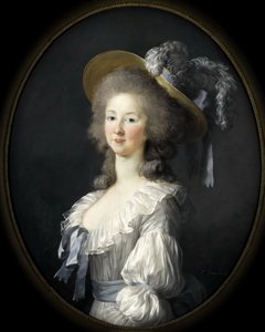 صورة ماري لويز من سافوي 1749-1792 ، أميرة لامبال بواسطة إليزابيث لويز فيجي ليبرون