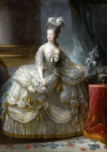 صورة الملكة ماري أنطوانيت من فرنسا 1755-1793 بواسطة إليزابيث لويز فيجي ليبرون